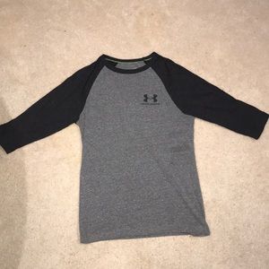 Under armour baseball tee